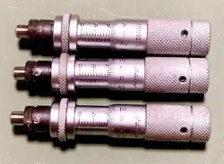 MITUTOYO MICROMETER SET OF 3 JAPAN