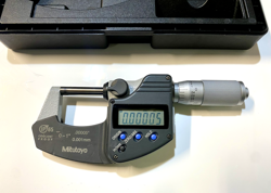 MITUTOYO DIGITAL MICROMETER H-2780 OPENED AND CALIBRATED NEVER USED