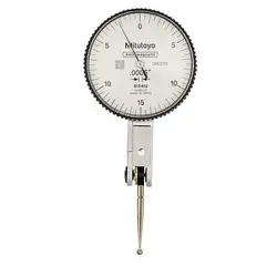 MITUTOYO 513-412-10E DIAL TEST INDICATOR,HORI,0 TO 0.030 IN