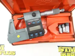 MITUTOYO DIGITAL MICROMETER 0-1
