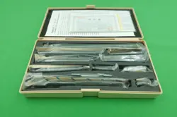 MITUTOYO 139-201 TUBULAR INSIDE MICROMETER SET 1.5-12