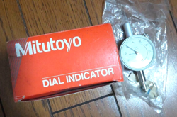 UNUSED MITUTOYO DIAL INDICATOR JEWELED 1124B-10 MEASURING INSTRUMENTS JAPAN F/S