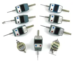 MITUTOYO DIGIMATIC DIGITAL GAUGE LOT OF 9 (PARTS OR REPAIR)