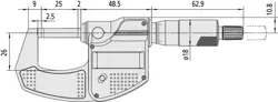 MITUTOYO DIGIMATIC STANDARD
