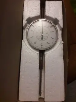 MITUTOYO DIAL INDICATOR MESSUHR 0.01MM - 50MM 3058 EB OVP GEBRAUCHT