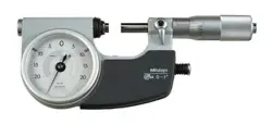 MITUTOYO 510-131 INDICATING MICROMETER, 0 TO 1