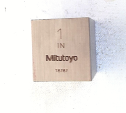 MITUTOYO 614204-531 GAGE BLOCK 1