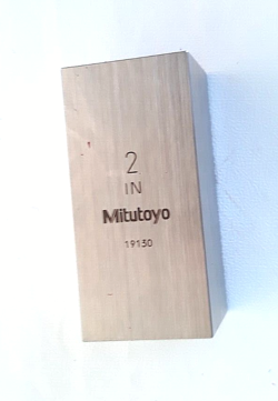 MITUTOYO 614204-531 GAGE BLOCK 2
