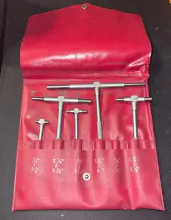 MITUTOYO 155-903 TELESCOPIC GAUGE SET 6 PIECE - GRAY