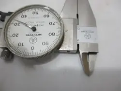 MITUTOYO MACHINIST DIAL CALIPERS 505-717 & 505-637-50 FOR PARTS OR REPAIR