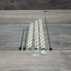 MITUTOYO DEPTH MICROMETER 129-128 REPLACEMENT RODS ONLY 6 TOTAL 7IN TO 10IN