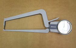 MITUTOYO 209-604 DIAL CALIPER GAGE  50400HM