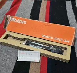 MITUTOYO DIGIMATIC SCALE UNIT 572-210-10 SD-4”D IN BOX