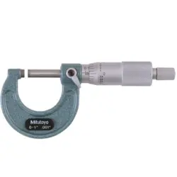 MITUTOYO 103-177 OUTSIDE MICROMETER BAKED-ENAMEL FINISH RATCHET STOP 0-1