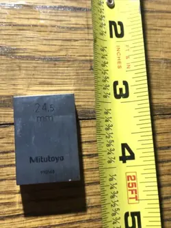 24.5MM MITUTOYO STEEL