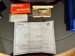 MITUTOYO OUTSIDE MICROMETER  0-1