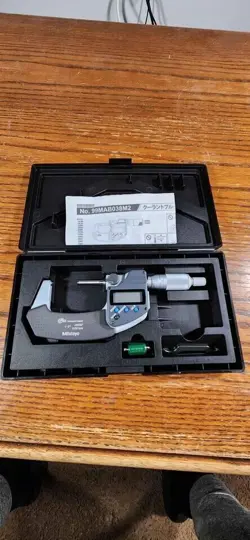 MITUTOYO 395-351-30 ELECTRONIC SPHERICAL FACE MICROMETER