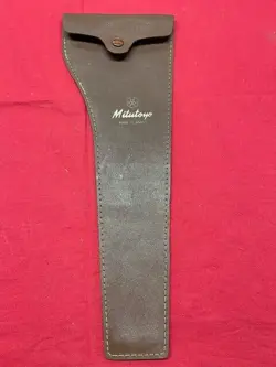 MITUTOYO LEATHER CASE FOR CALIPER  12