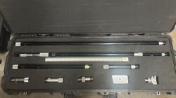 MICROMETRE INTERIEUR MITUTOYO 40 A 120 POUCES AVEC SUPPORT ET  RèGLE WHITE FACE