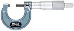 M110-25 OFFICIAL MITUTOYO OUTER MICROMETER (0 - 025) F/S W/TRACKING# JAPAN NEW