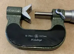 MICROMETER 0-1” CARBIDE