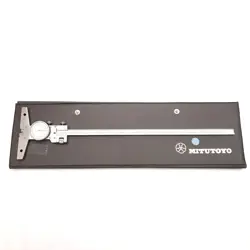 MITUTOYO 527-313-50 DIAL DEPTH GAGE, 0-12IN RANGE, 0.001IN GRADUATION, ±0.0015IN