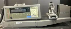 USED MITUTOYO LASER SCAN MICROMETER LSM-9602 SELLING AS-IS UNTESTED, POWERS ON