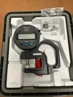 547-500S MITUTOYO DIGITAL THICKNESS GAGE .0005