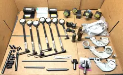 MACHINIST TOOLS - MITUTOYO, SCHERR-TUMICO, INSERTS - QTY. 40  ITEMS - USED/PARTS