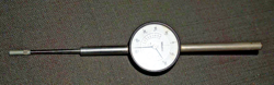 MITUTOYO 2424-10 DIAL INDICATOR, 0-2IN, 0.100IN/REV, 0-100 DIAL