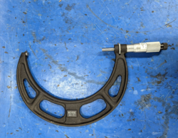 USED STARRETT 436 OUTSIDE MICROMETER 6-7