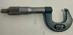 MITUTOYO 103-260 OUTSIDE MICROMETER, 0-1