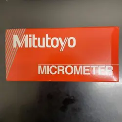 MITUTOYO MICROMETER 145-186 IMP-50 JAPAN