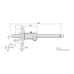 DIGIMATIC DEPTH GAUGE