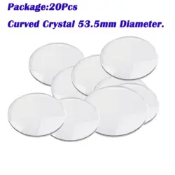 SELL 20PCS MITUTOYO DIAL CALIPER REPLACEMENT PART CRYSTAL COVER LID 53.5MM