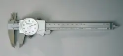 MITUTOYO 505-742J MTI 6 DIAL CALIPER .001 GRADS .100/REV 0-100