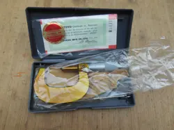 MITUTOYO NO. 101-112 25MM-50MM MICROMETER, NEW