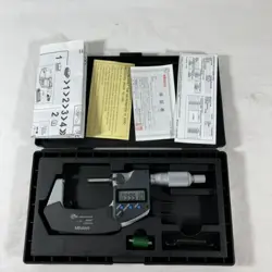 (NICE) MITUTOYO 293-341-30 DIGIMATIC OUTSIDE MICROMETER, 1-2