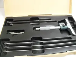 GENUINE MITUTOYO 0-6” DEPTH MICROMETER 229-132