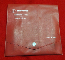 MITUTOYO TELESCOPING GAGES 155-903 5 PIECE SET WITH CASE IN GOOD USED CONDITION