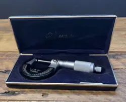 MITUTOYO NO. 102-124 OUTSIDE MICROMETER 0-1