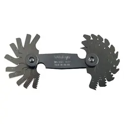 MITUTOYO 188-122 188 SERIES 0.4 TO 7 MM METRIC PITCH GAUGE
