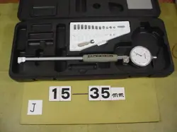 MEASURING RANGE 15 35MM FOR SHALLOW HOLES USED MITUTOYO CYLINDER GAUGE WITH DIAL