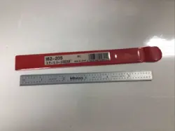 MITUTOYO 182-205 SEMI FLEXIBLE ENGINEERS STEEL METAL RULE 150MM OR 6