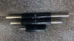 MITUTOYO 167-145,167-144,167-142, 3 PCS. MICROMETER CALIBRATION TOOLS