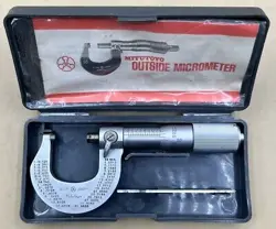 MITUTOYO 101-117 OUTSIDE MICROMETER W/ CASE (MVP025195)