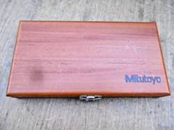 NEW CASE ONLY MITUTOYO DIGITAL MICROMETER AND CALIPER CASE ONLY NO  TOOLS