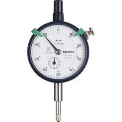 MITUTOYO 10MM RANGE 0-100 DIAL READING 2046AB (O20823-5 JR) BIN#1