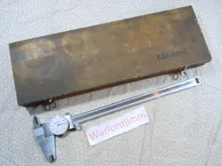 MITUTOYO 505-645-50 12 INCH ANALOG CALIPERS   WOOD CASE - 0208024.