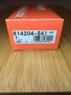 NEW MITUTOYO 614204-541 GAGE BLOCK 4.0